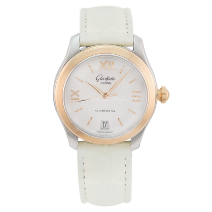 1-39-22-09-06-44 | Glashutte Original Lady Serenade Steel Rose Gold 36 mm watch. Buy Online
