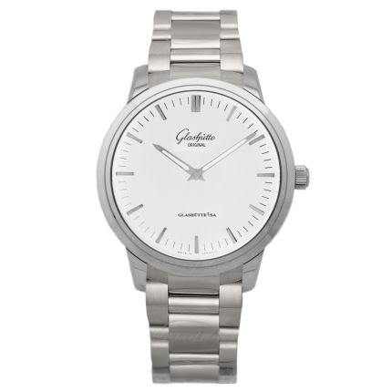 100-08-03-02-14 | Glashutte Original Senator Automatic Steel watch. Buy Online