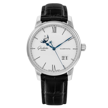 1-36-04-01-02-01 | Glashutte Original Senator Excellence Panorama Date Moon Phase watch. Buy Online