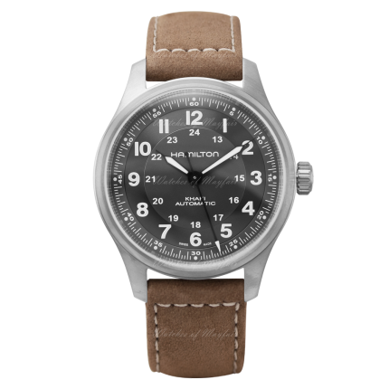 H70545550 | Hamilton Khaki Filed Titanium Auto 42 mm watch. Buy Online