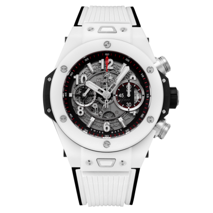 411.HX.1170.RX | Hublot Big Bang Unico White Ceramic 45 mm watch. Buy Online
