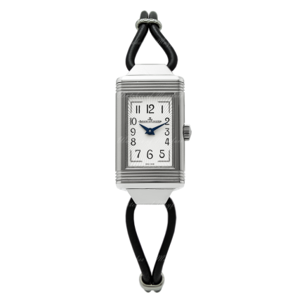 Q3268520 Jaeger-LeCoultre Reverso One Cordonnet Steel watch - Front dial