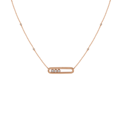 3997 | Messika Move Pink Gold Necklace. Buy online.