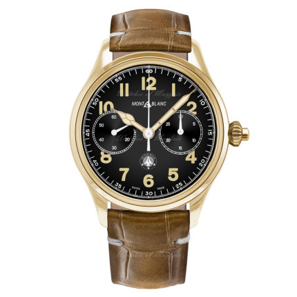 128506 | Montblanc 1858 Monopusher Chronograph Origins Limited Edition 46 mm watch. Buy Online