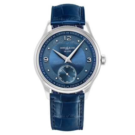 128666 | Montblanc Heritage Pythagore Small Second Limited Edition 39 mm watch. Buy Online
