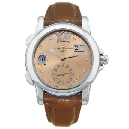 3343-222/30-09 Ulysse Nardin Dual Time Lady