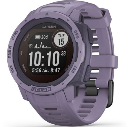 010-02293-02 | Garmin Instinct Solar Orchid 45 mm watch | Buy Now