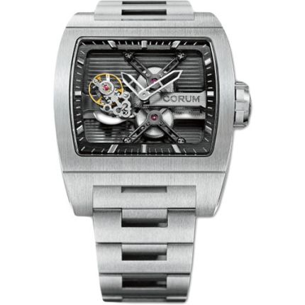 B022/01693 | Corum Bridges Ti-Bridge Tourbillon watch. Buy Online