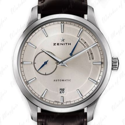 03.2122.685/01.C498 | Zenith Elite Power Reserve 40 mm watch. Buy Online