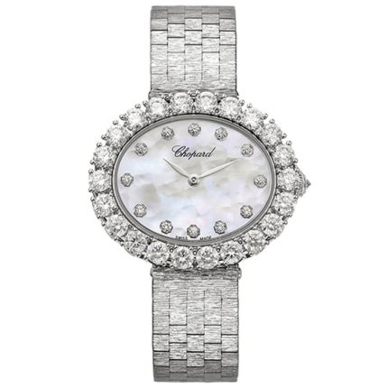 10A385-1106 | Chopard L'heure Du Diamant Oval Small 34.4 x 29.6 mm watch. Buy Online