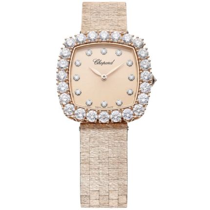 10A386-5107 | Chopard L'Heure Du Diamant Cushion Small 30.5 x 30.5 mm watch. Buy Online