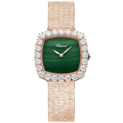 10A386-5111 | Chopard L'Heure Du Diamant Cushion Small 30.5 x 30.5 mm watch. Buy Online