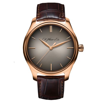 1200-0400 | H. Moser & Cie Endeavour Centre Seconds Automatic Fume 40 mm watch. Buy Online