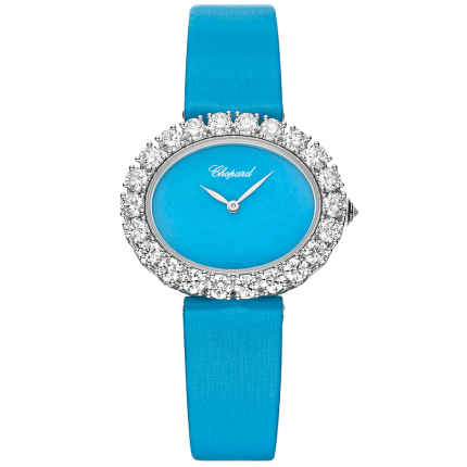 13A385-1114 | Chopard L'Heure du Diamant Oval 34.5x30 mm watch. Buy Online