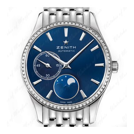 ZENITH ELITE ULTRA THIN LADY MOONPHASE 33 MM 16.2310.692/51.M2310 image 1 of 2