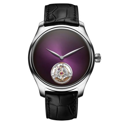 1804-1203 | H. Moser & Cie Endeavour Tourbillon Concept Purple Haze 42 mm watch. Buy Online