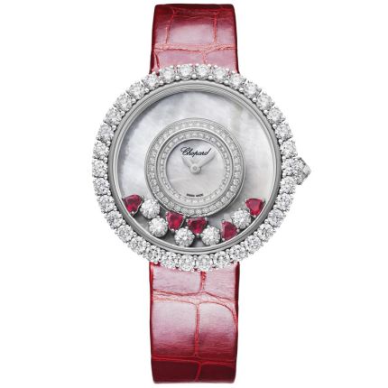 204445-1006 | Chopard Happy Diamonds Joaillerie White Gold Quartz 38 mm watch. Buy Online