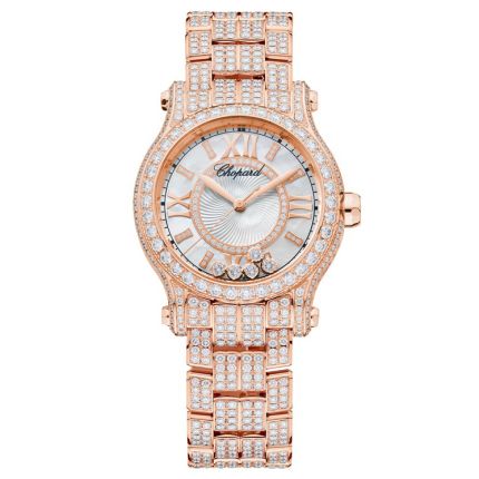 274302-5004 | Chopard Happy Sport Diamonds Automatic 30 mm watch. Buy Online