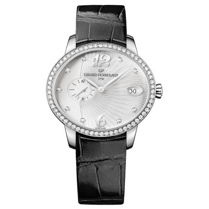 80484D11A161-BK6B | Girard Perregaux Cat'S Eye Small Seconds 35.4 x 30.4 mm watch. Buy Online