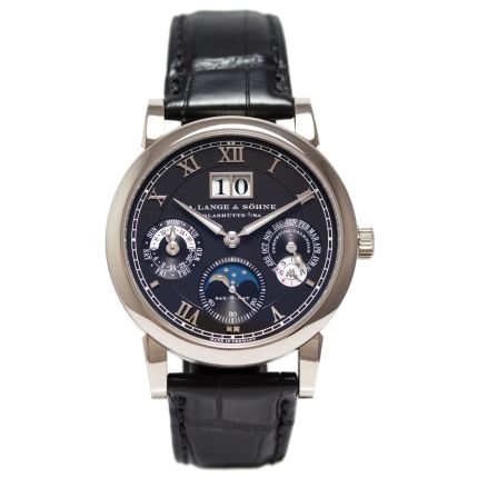 310.026GE | A. Lange & Sohne Langematik Perpetual Calendar white gold watch. Buy Online