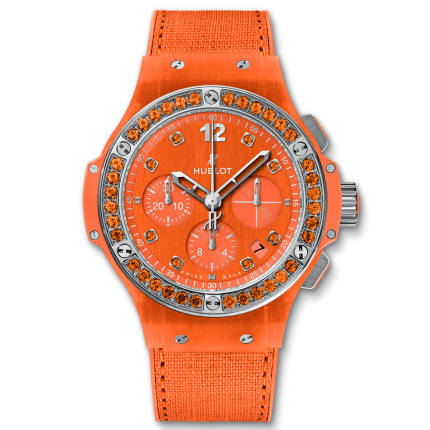 341.XO.2770.NR.1206 | Hublot Big Bang Orange Linen 41 mm watch. Buy Online