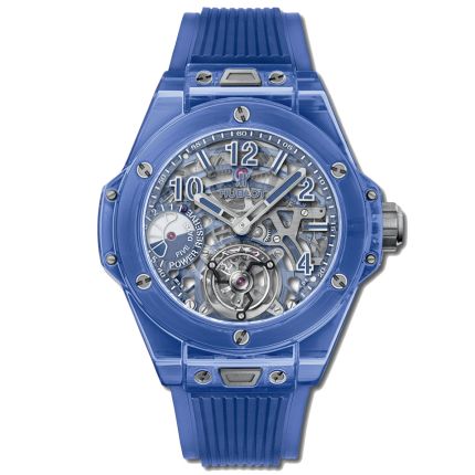 405.JL.0120.RT | Hublot Big Bang Tourbillon Power Reserve 5 Days Blue Sapphire 45 mm watch. Buy Online