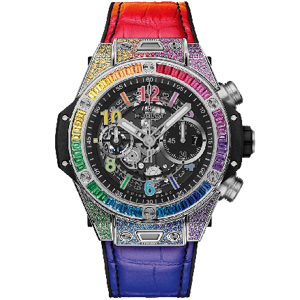 421.NX.1117.LR.0999 | Hublot Big Bang Unico Rainbow 44 mm watch. Buy Online