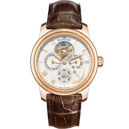 4225-3642-55B | Blancpain Villeret Tourbillon Quantieme Perpetuel 8 Jours 42 mm watch | Buy Now