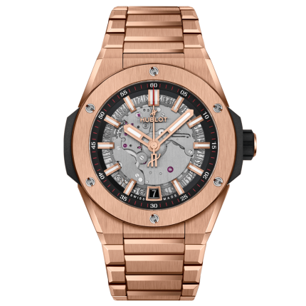 456.OX.0180.OX | Hublot Big Bang Integrated Time Only King Gold 40 mm watch. Buy Online