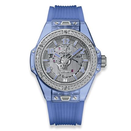 465.JL.4802.RT.1204 | Hublot Big Bang One Click Blue Sapphire Diamonds 39 mm watch. Buy Online