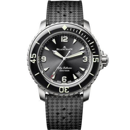 5010-12B30-B64A | Blancpain Fifty Fathoms Titanium Automatic 42.3 mm watch. Buy Online