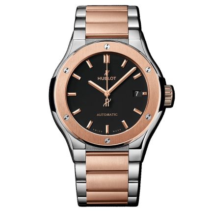 510.NO.1180.NO | Hublot Classic Fusion Titanium King Gold Bracelet 45 mm watch. Buy Online