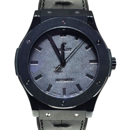 511.CM.0500.VR.BER16 | Hublot Classic Fusion Berluti All Black 45 mm watch. Buy Online