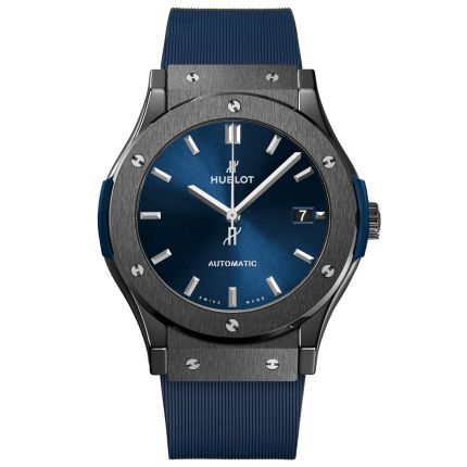 511.CM.7170.RX | Hublot Classic Fusion Ceramic Blue 45 mm watch. Buy Online