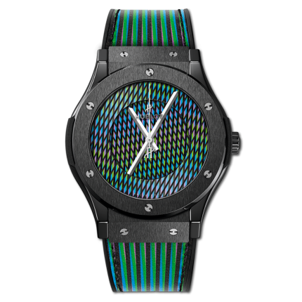 511.CX.8900.VR.CZD19 | Hublot Classic Fusion Cruz Diez Ceramic 45mm watch. Buy Online