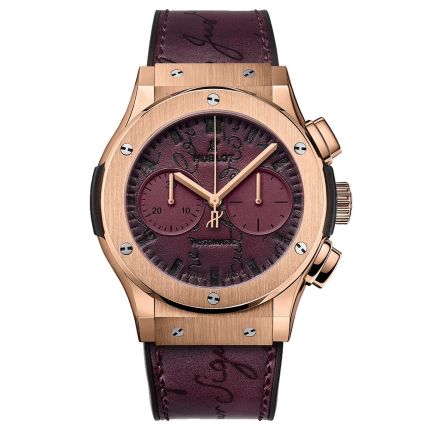 521.OX.050V.VR.BER18 | Hublot Classic Fusion Berluti Scritto Bordeaux 45mm watch. Buy Online