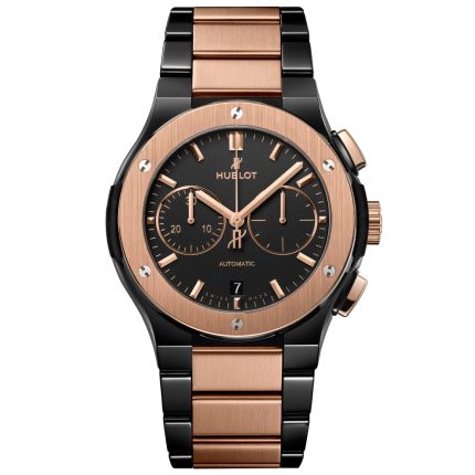 540.CO.1180.CO | Hublot Classic Fusion Chronograph Ceramic King Gold Bracelet 42 mm watch. Buy Online