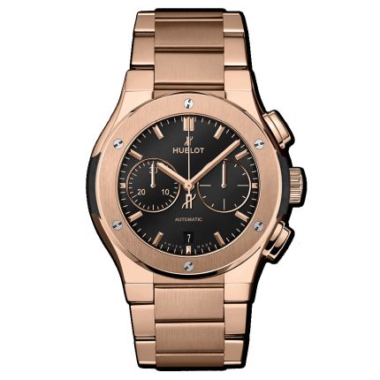 540.OX.1180.OX | Hublot Classic Fusion Chronograph King Gold Bracelet 42 mm watch. Buy Online