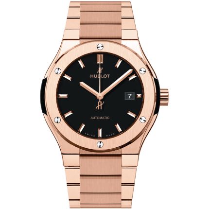 548.OX.1180.OX | Hublot Classic Fusion King Gold Bracelet 42 mm watch. Buy Online