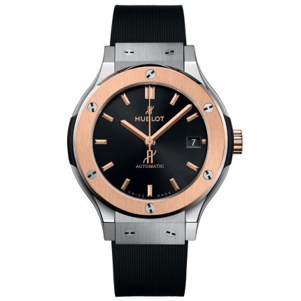 565.NO.1480.RX | Hublot Classic Fusion Titanium King Gold 38 mm watch. Buy Online