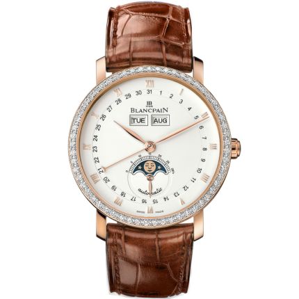 6263-2942A-55B | Blancpain Villeret Complete Calendar Moonphase 38 mm watch | Buy Now