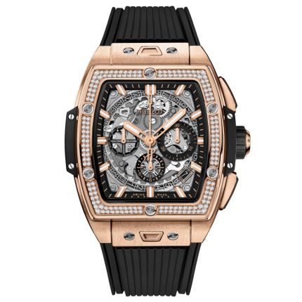 642.OX.0180.RX.1104 | Hublot Spirit of Big Bang King Gold Diamonds 42 mm watch. Buy Online