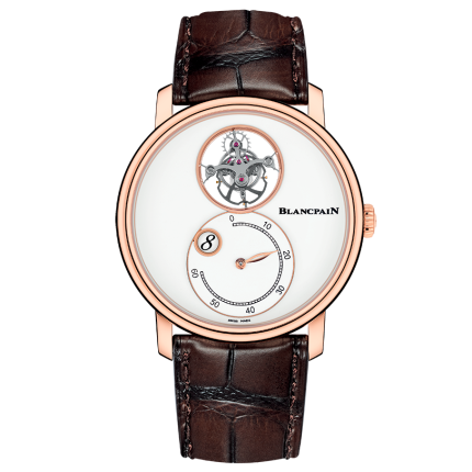 66260-3633-55B | Blancpain Villeret Tourbillon Volant Heure Sautante Minute Retrograde 42 mm watch | Buy Online