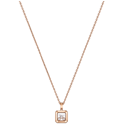 79A115-5001 | Buy Online Chopard Happy Diamonds Icons Rose Gold Diamond Pendant