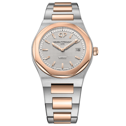 80189-56-132-56A | Girard-Perregaux Laureato Quartz 34 mm watch. Buy Online