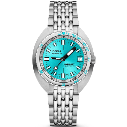 804.10.241S.10 | Doxa SUB 200T Aquamarine Automatic 39 mm watch. Buy Online