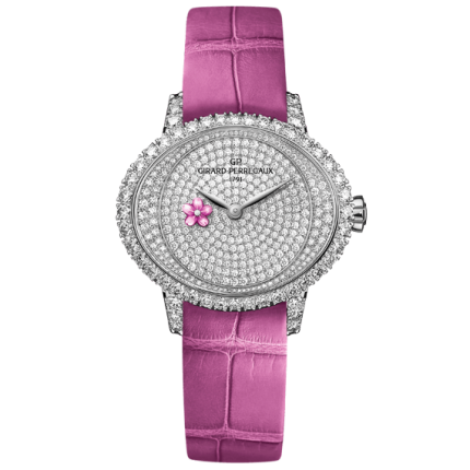 80498D53M7B1-BKLA | Girard-Perregaux Cat's Eye Plum Blossom Jewellery 35.4 mm watch. Buy Online