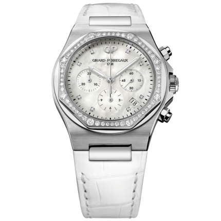 81040D11A771-BB7B | Girard-Perregaux Laureato Chronograph Lady 38 mm watch. Buy Online