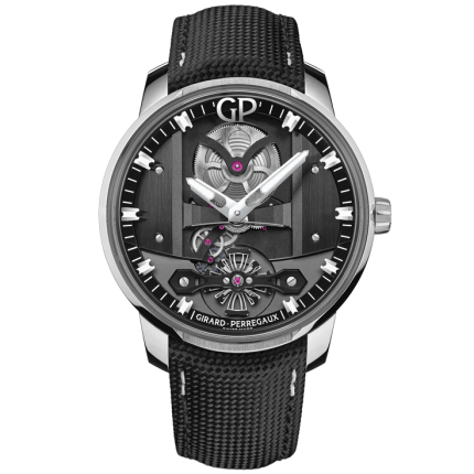 82000-11-631-FA6A | Girard-Perregaux Free Bridges 44 mm watch | Buy Online