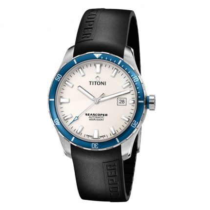 83985 SBB-RB-516 | Titoni Seascoper Automatic 41 mm watch | Buy Now